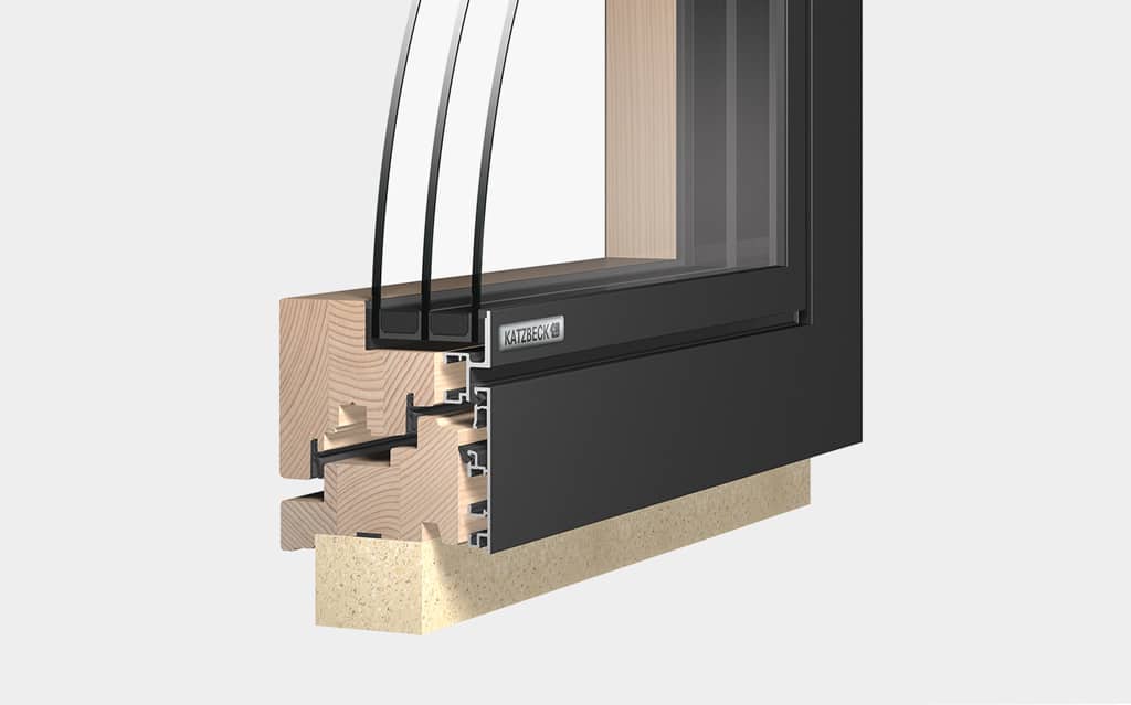 Holz Alu Fenster Flat von Katzbeck